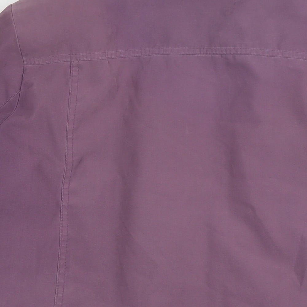 EWM Womens Purple Jacket Size 18 Zip