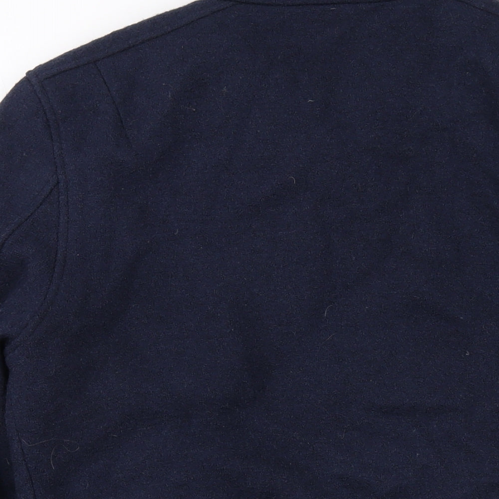 Maison Cinqcent Mens Blue Bomber Jacket Jacket Size S Zip