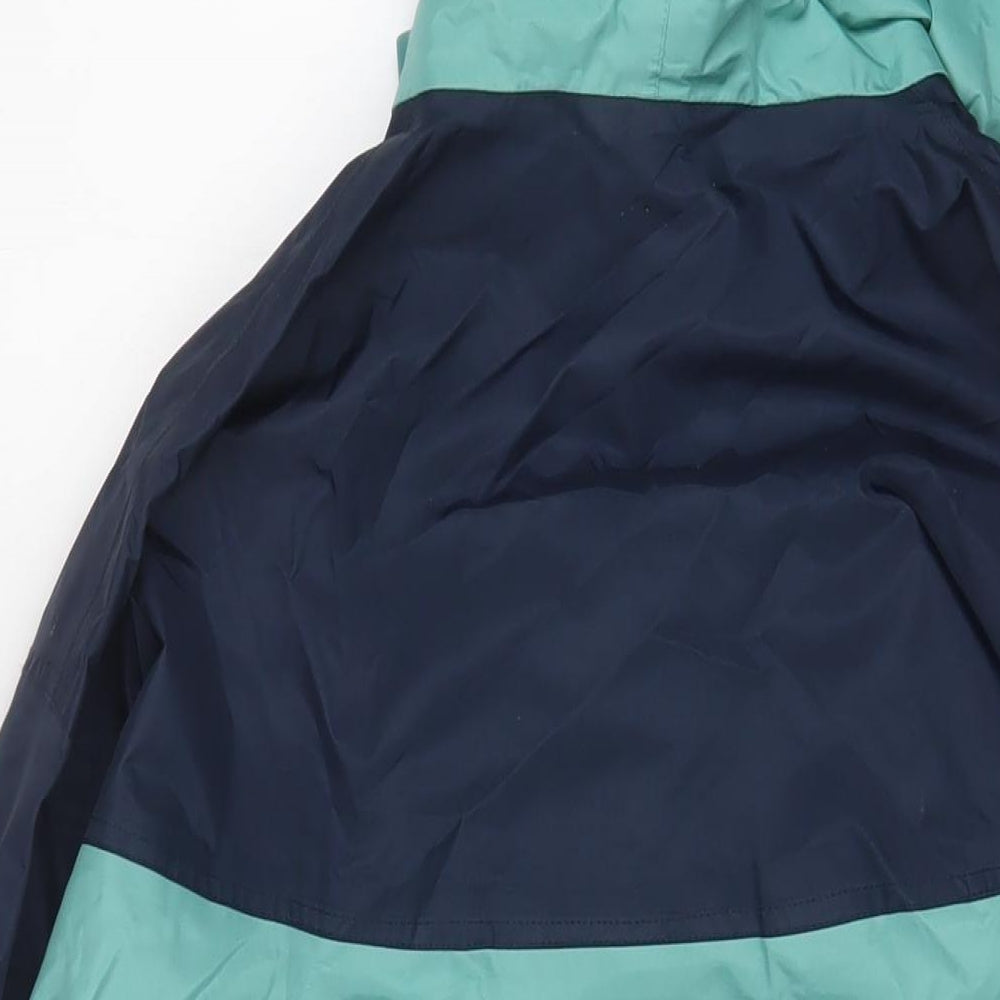 Being Casual Womens Blue Jacket Coat Size 14 Zip