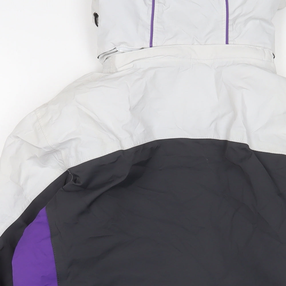 Crane Mens Purple Jacket Coat Size M Zip