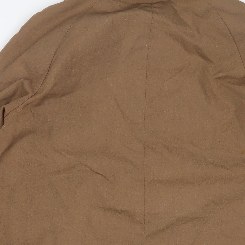 Dannimac Womens Beige Jacket Size 12 Button