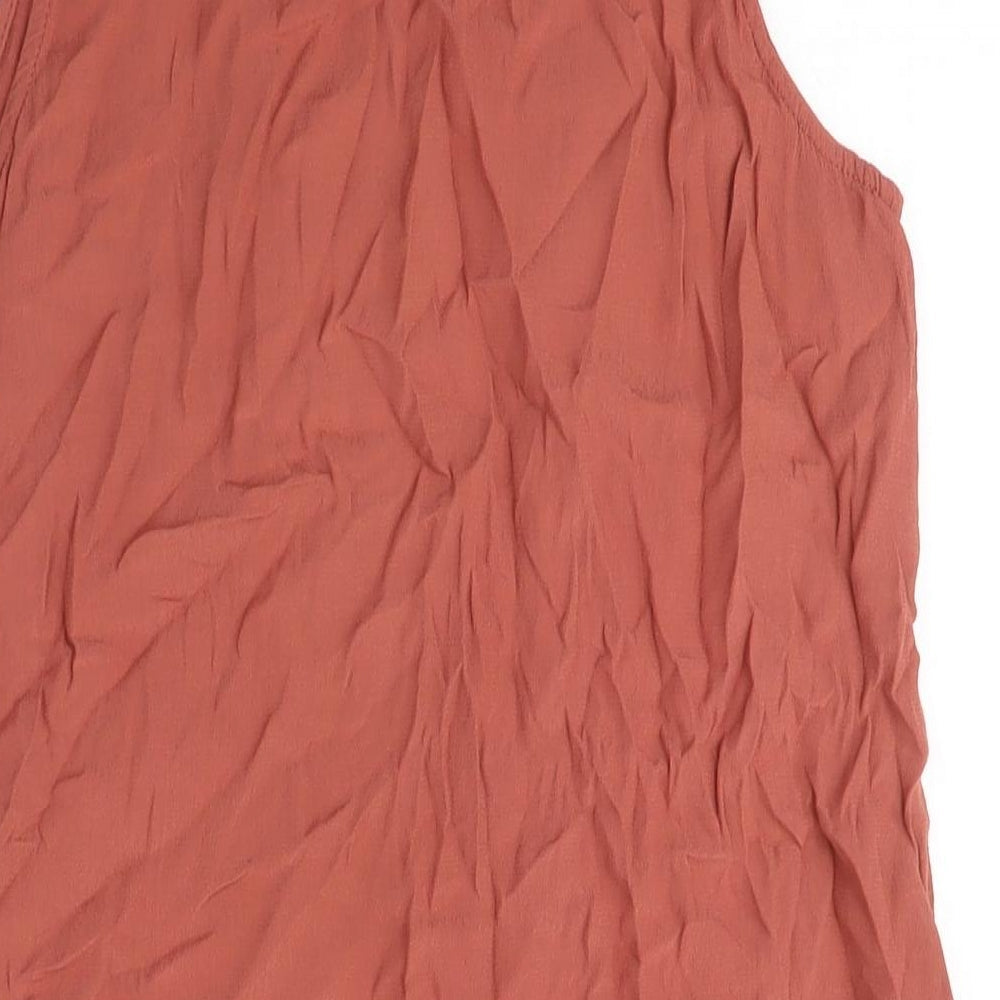 New Look Women's Brown Sleeveless Tank Top
