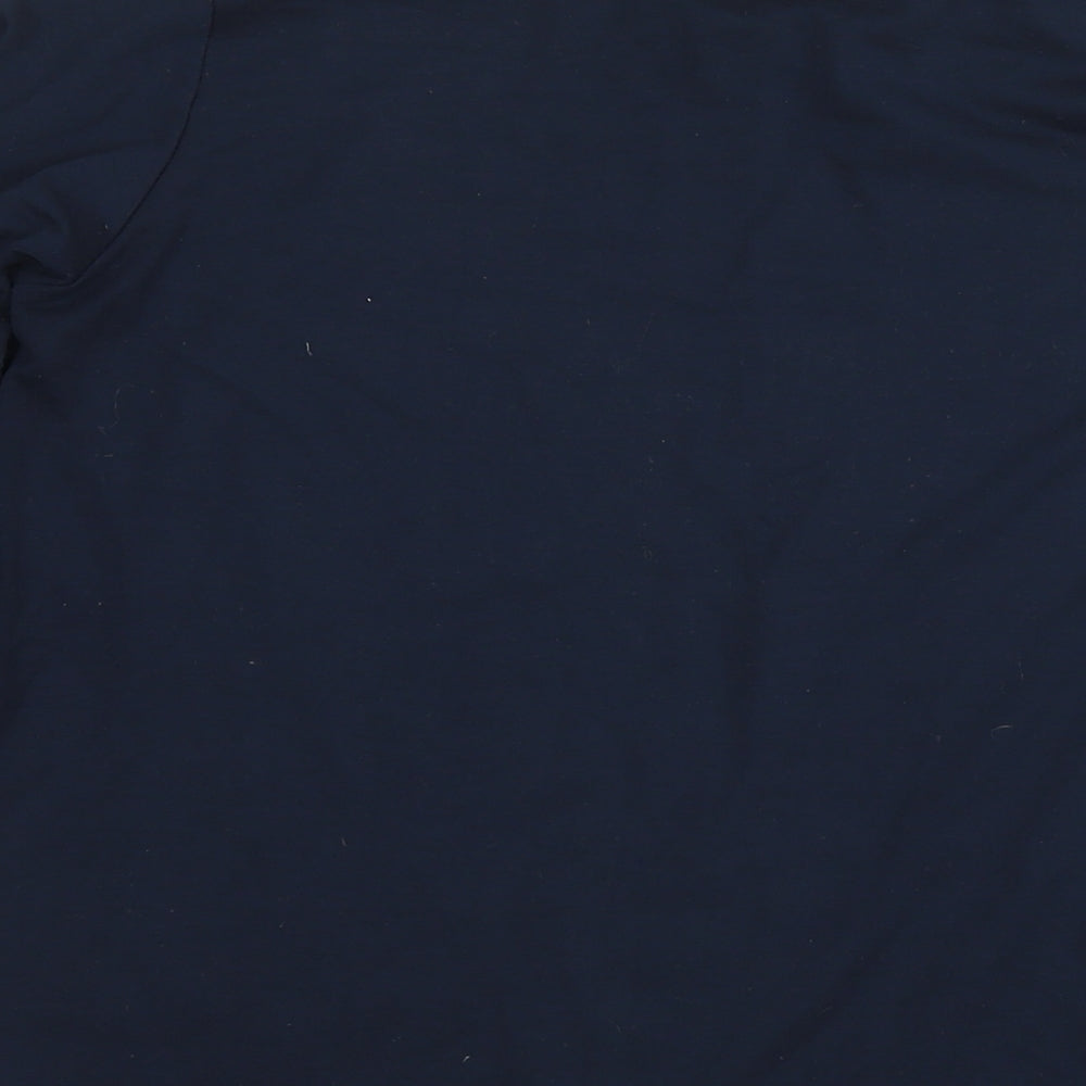 Dranella Womens Blue Cotton Pullover Hoodie Size S Pullover