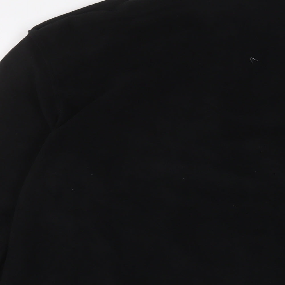 Churchill Mens Black Polyester Pullover Sweatshirt Size M
