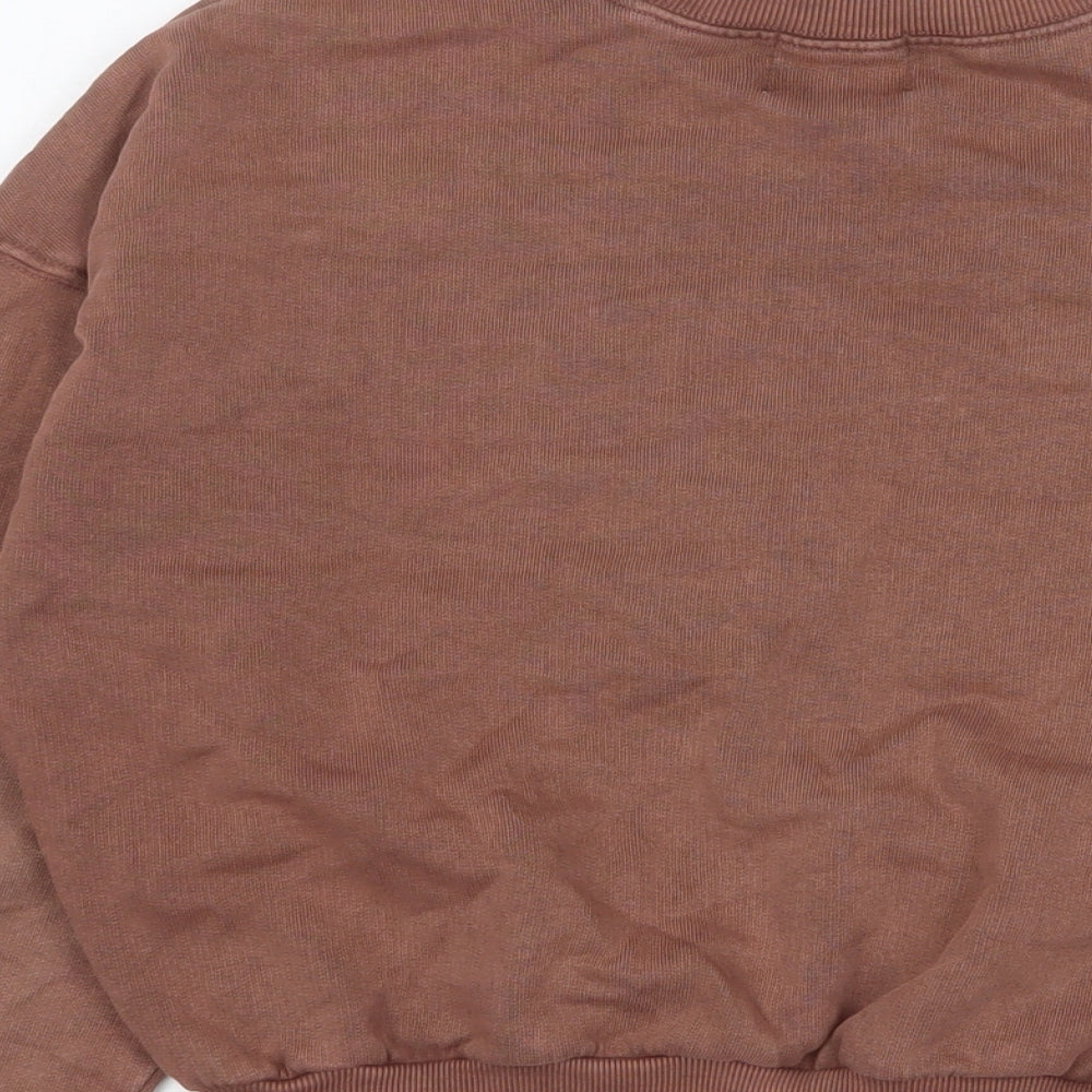 Ocean Pacific Womens Pink Cotton Pullover Sweatshirt Size XS Pullover