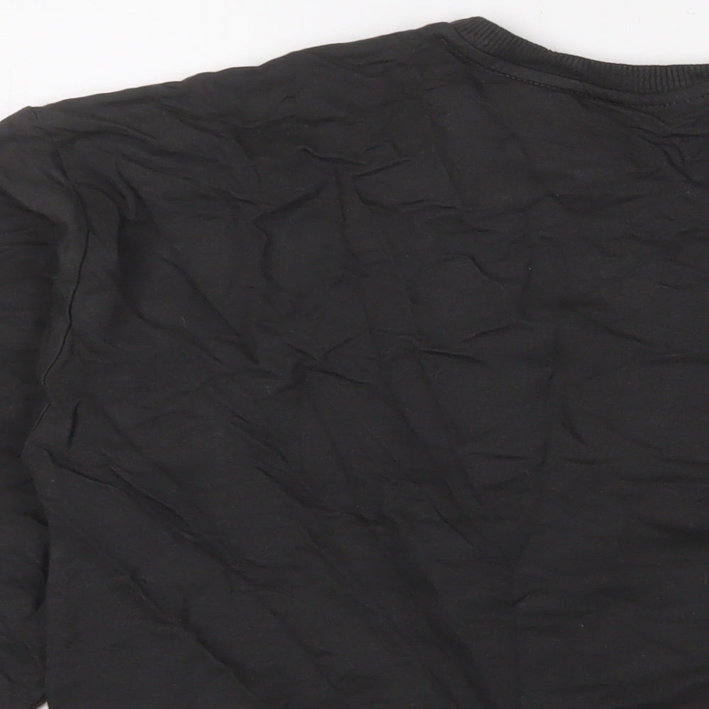 acdc Womens Grey Cotton Pullover Sweatshirt Size 10 Pullover
