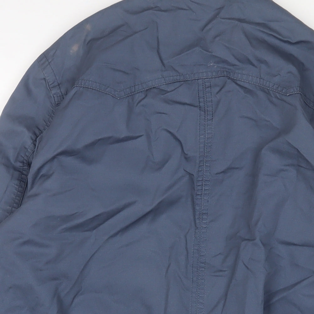 Red Herring Mens Blue Jacket Size S Zip