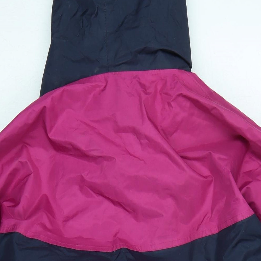 Snowdonia Womens Blue Anorak Coat Size 16 Zip - Logo