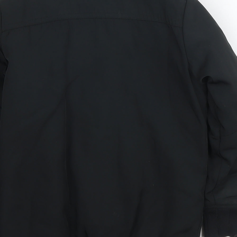 Next Boys Black Jacket Size 6 Years Zip