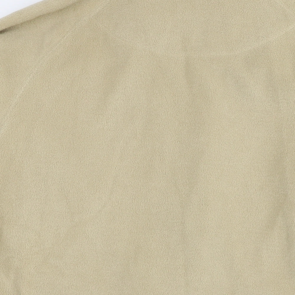 Cotton Traders Mens Beige Jacket Size S Zip