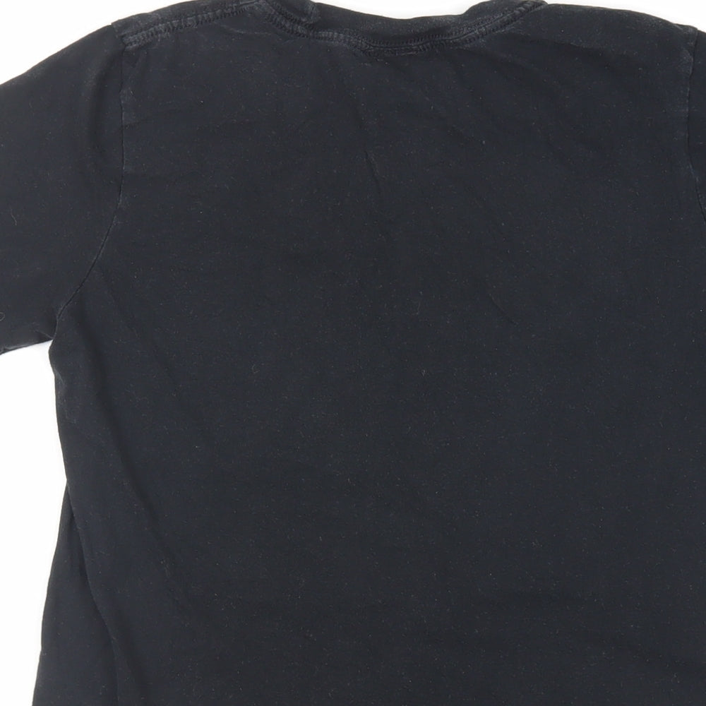 Suicide Squad Womens Black Cotton Basic T-Shirt Size S Crew Neck