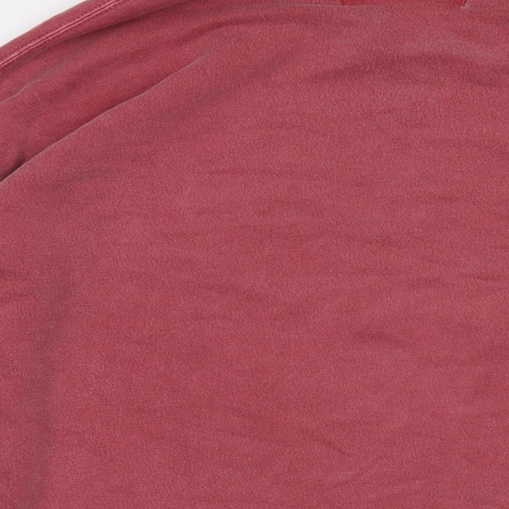 Breeznin' up Womens Pink Cotton Pullover Sweatshirt Size XL Pullover