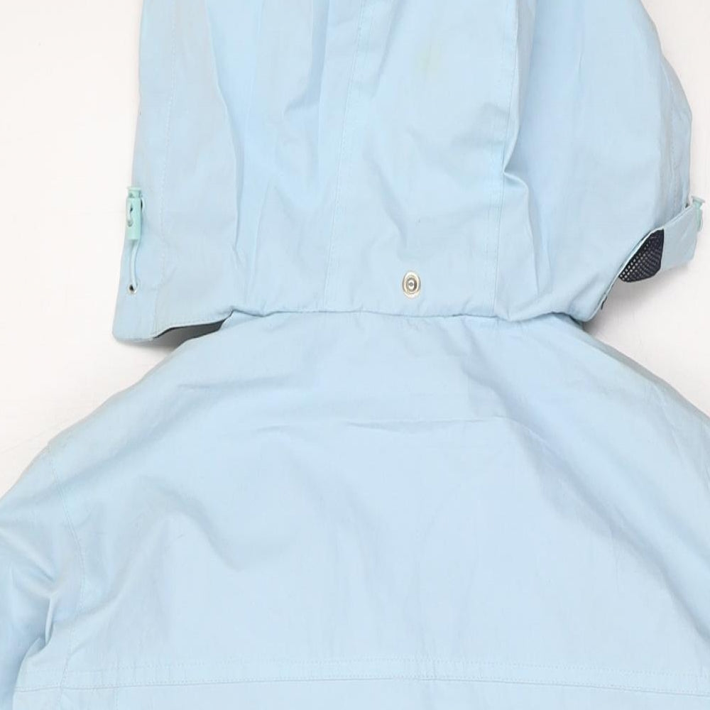 Backswing Womens Blue Jacket Size 12 Zip