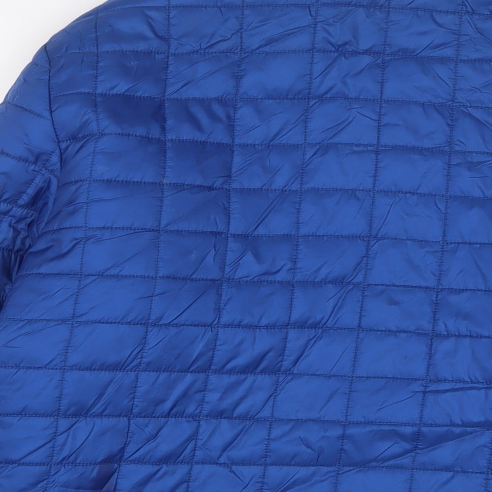 Ozark Trail Mens Blue Puffer Jacket Jacket Size M Zip