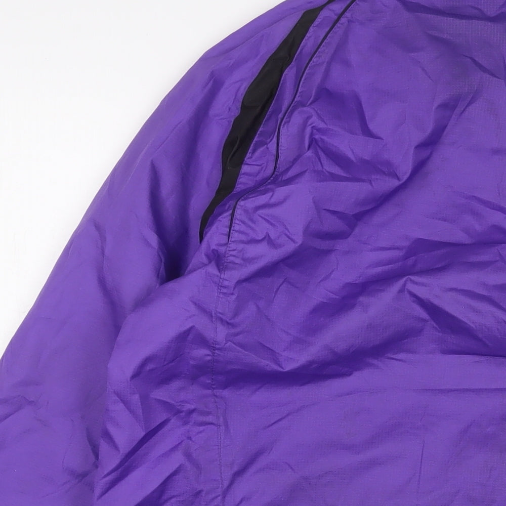 Muddy Fox Womens Purple Jacket Size 16 Zip - Cycling