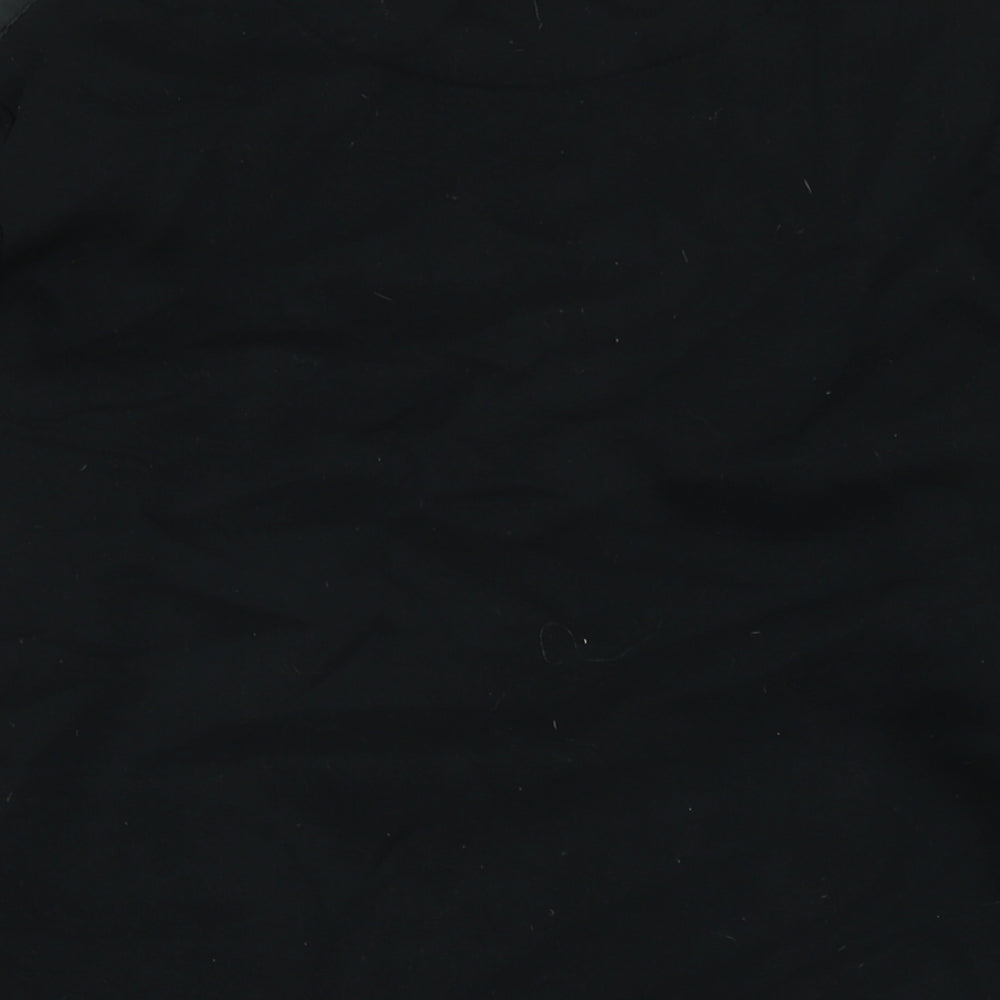 boohooMAN Mens Black Polyester Pullover Sweatshirt Size M - Official Man