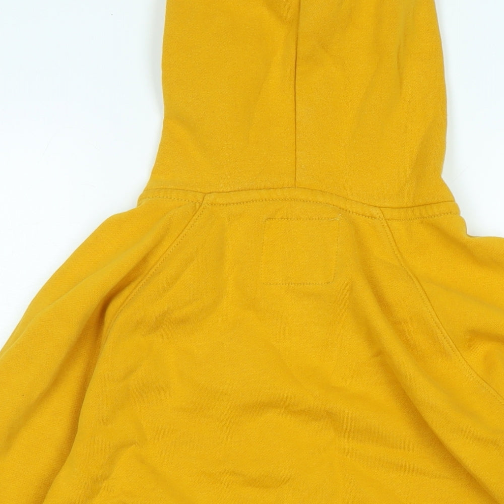 Old Navy Mens Yellow Jacket Size S Zip - Logo