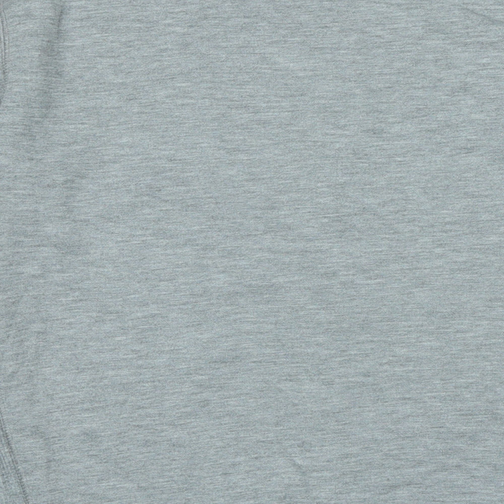 Easy Mens Grey Cotton Pullover Sweatshirt Size M - Logo