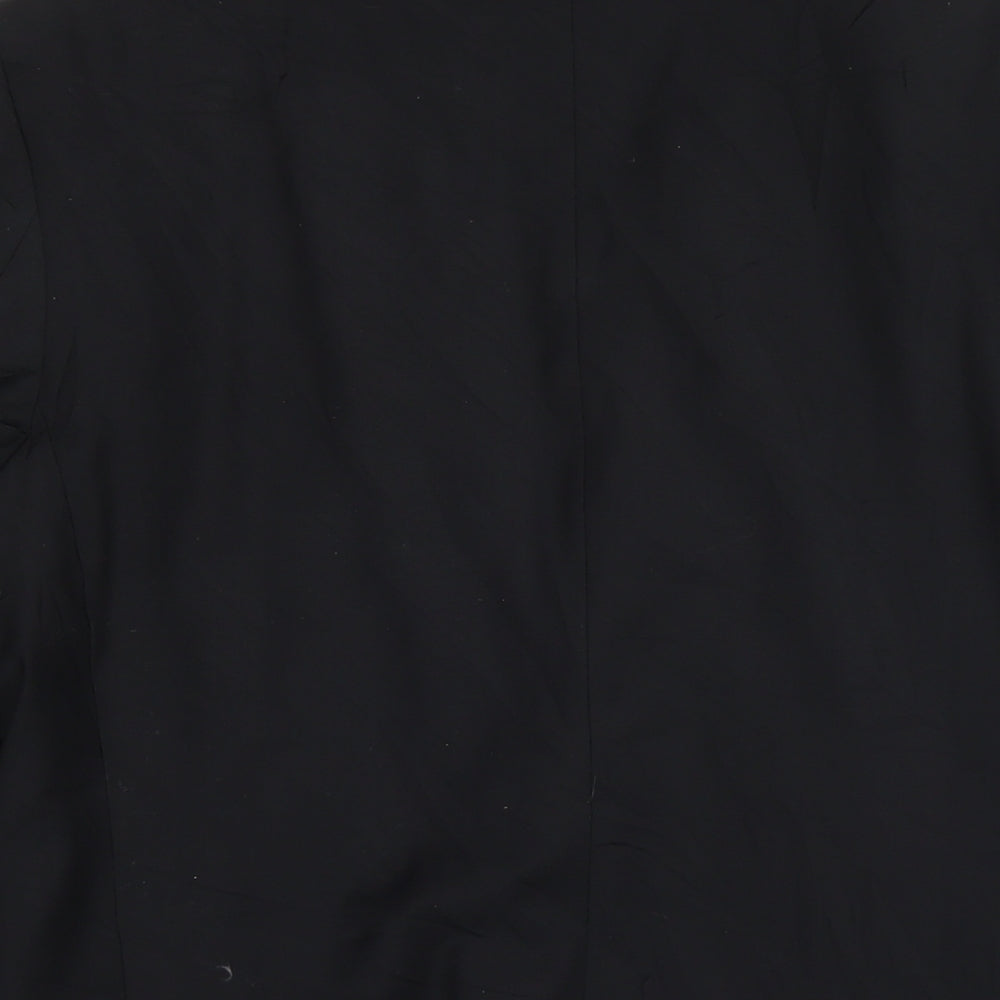 Marks & Spencer Mens Black Wool Jacket Suit Jacket Size 40 Regular