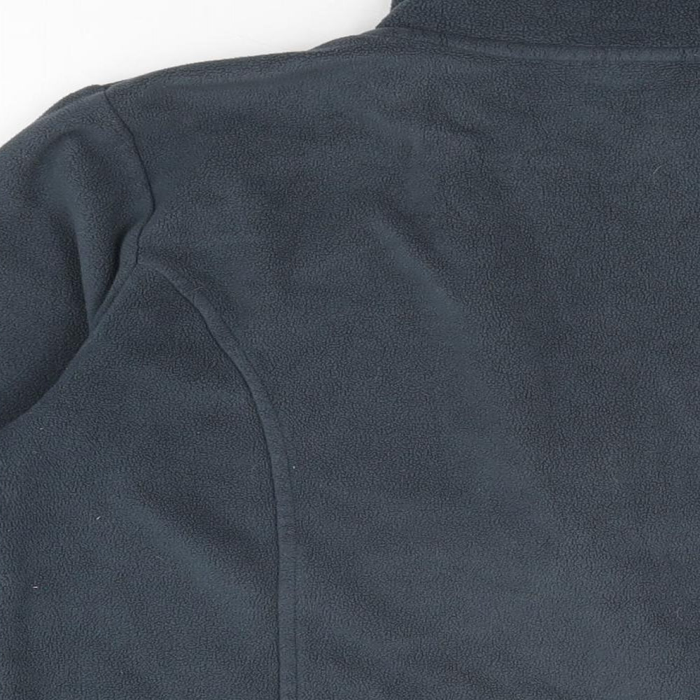 Wild South Womens Grey Polyester Pullover Sweatshirt Size 14 Zip