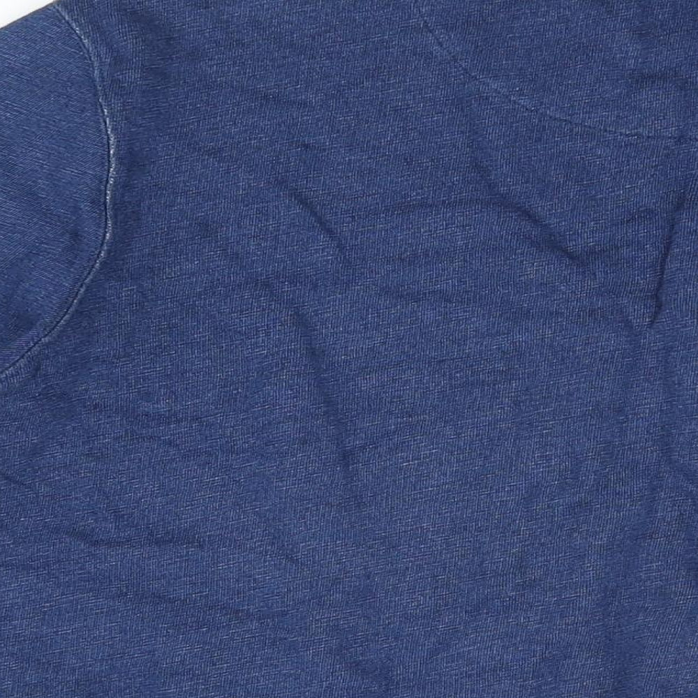 John Lewis Womens Blue Cotton Pullover Sweatshirt Size XL Pullover