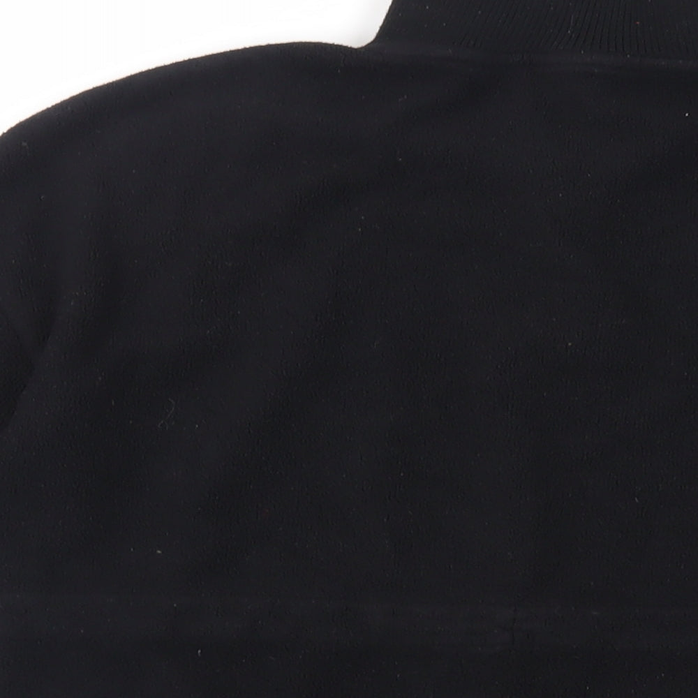 Active People Womens Black Polyester Pullover Sweatshirt Size 8 Drawstring - Adjustable Waist