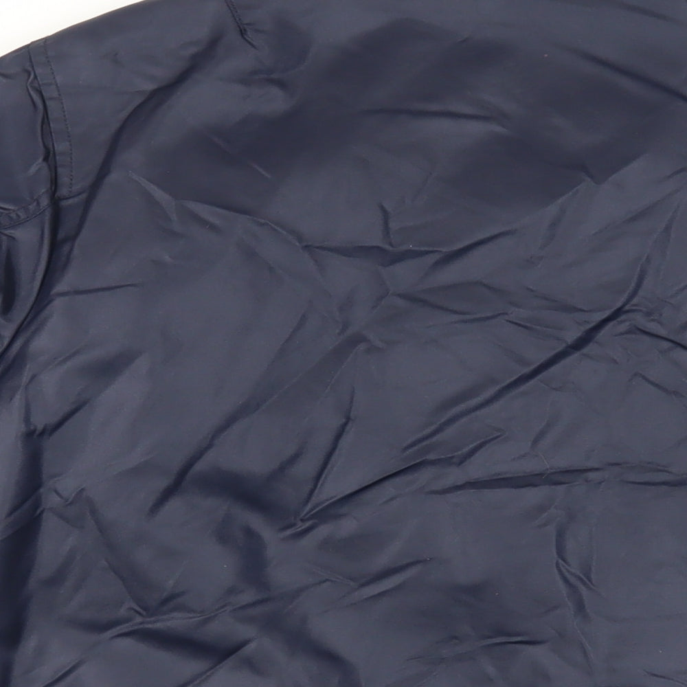 MUSIUM DIV. Mens Blue Jacket Size M Zip - Logo