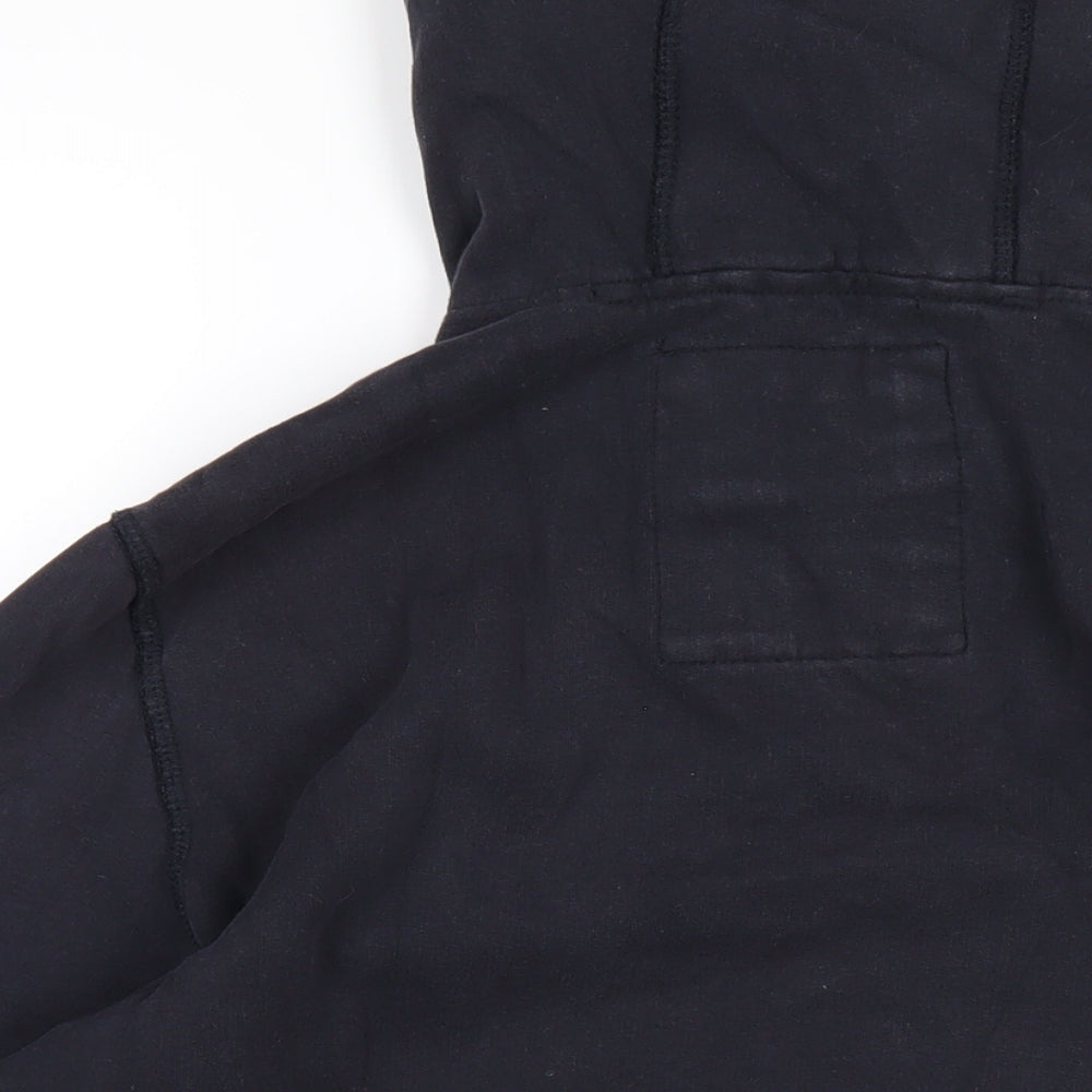 NEXT Mens Blue Cotton Pullover Hoodie Size M