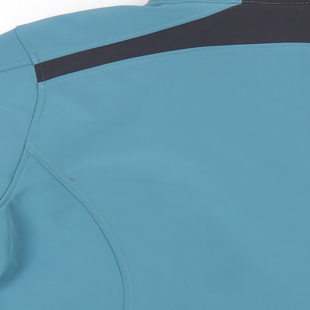Aviva Womens Blue Jacket Coat Size XL Zip