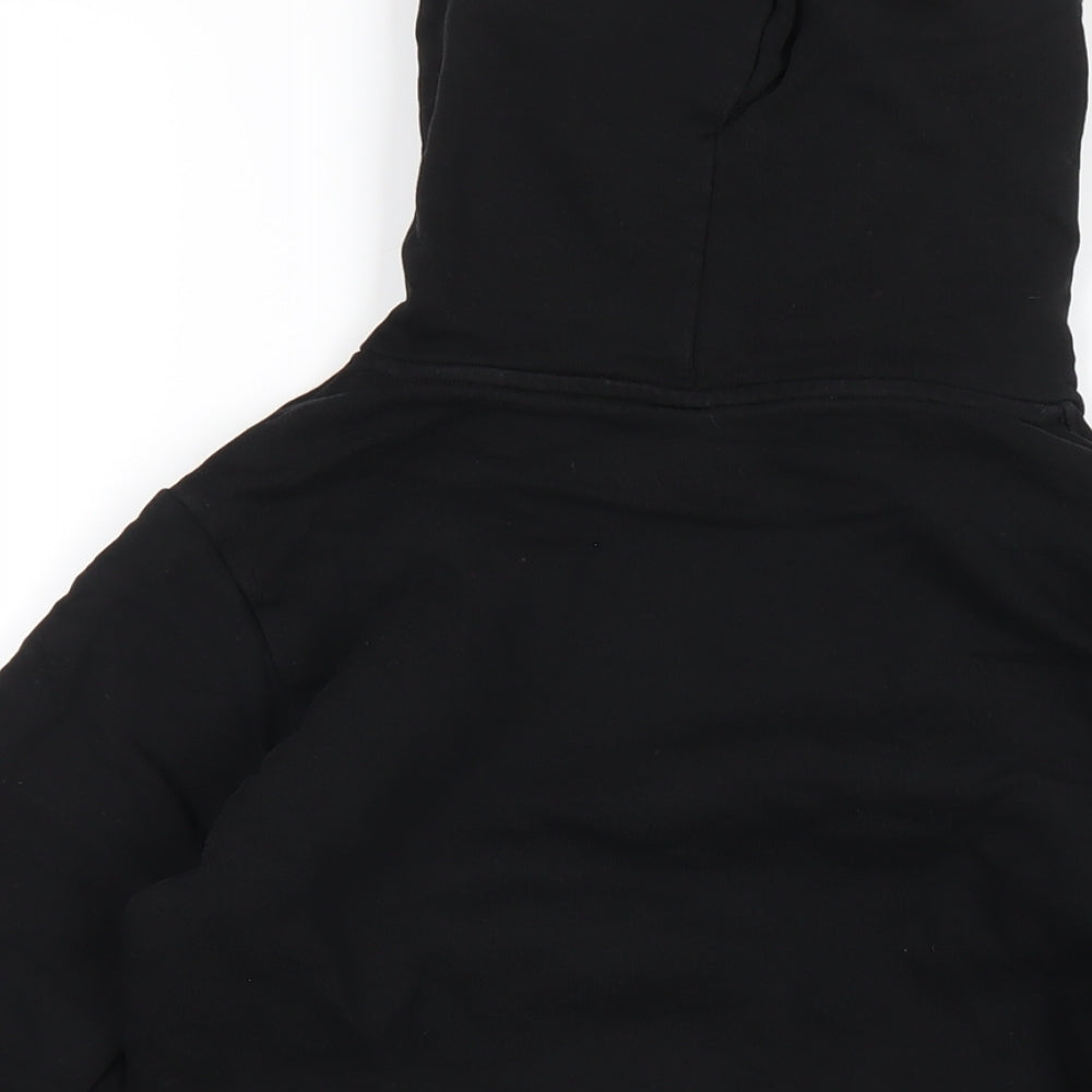 Pacha Boys Black Cotton Pullover Hoodie Size 10 Years Pullover