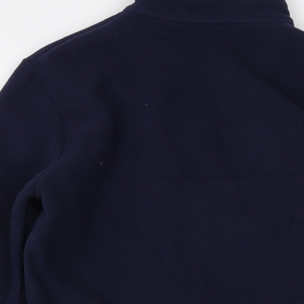 Marks & Spencer Womens Blue Jacket Size 10 Zip