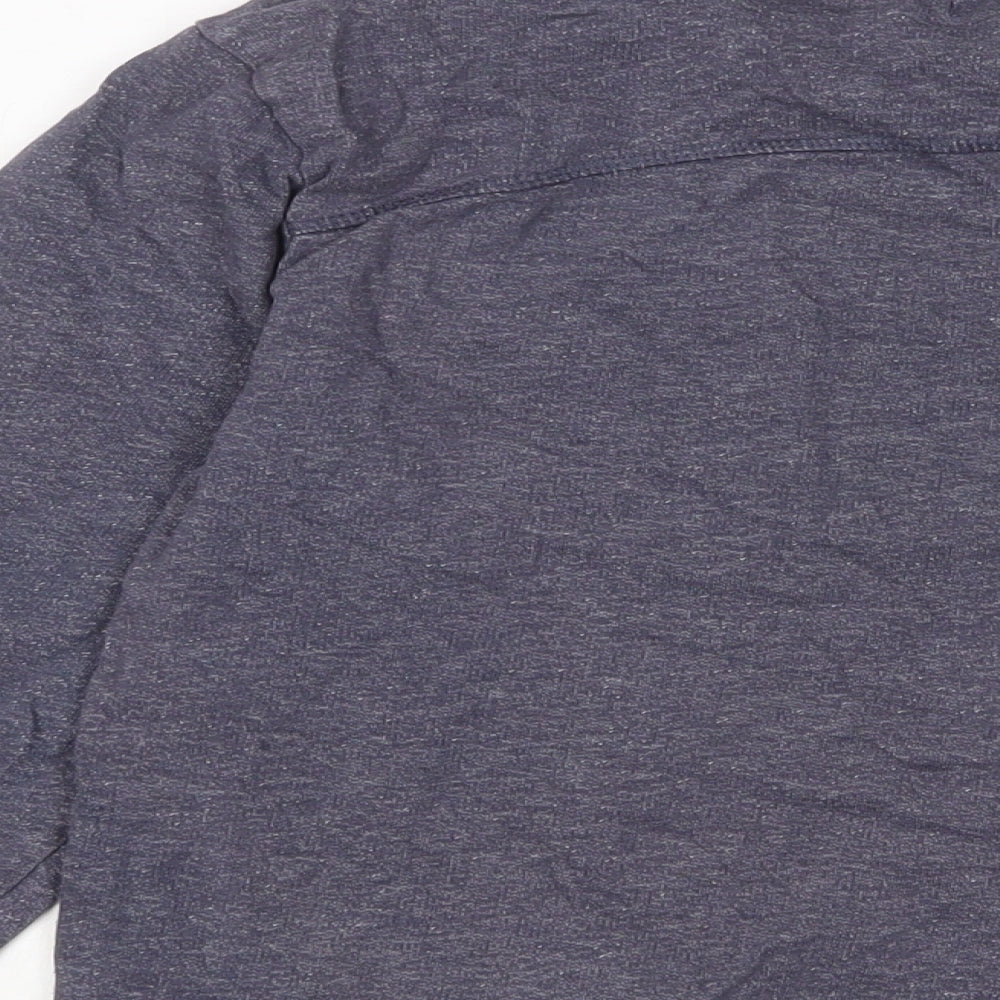 John Lewis Mens Blue Cotton Pullover Sweatshirt Size S