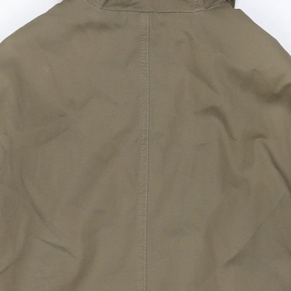 Linea Mens Green Jacket Coat Size S Zip