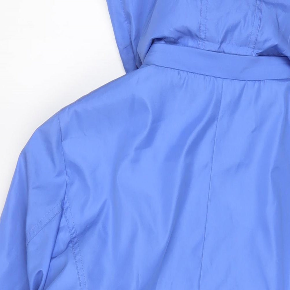 Bonmarché Womens Blue Jacket Coat Size M Zip