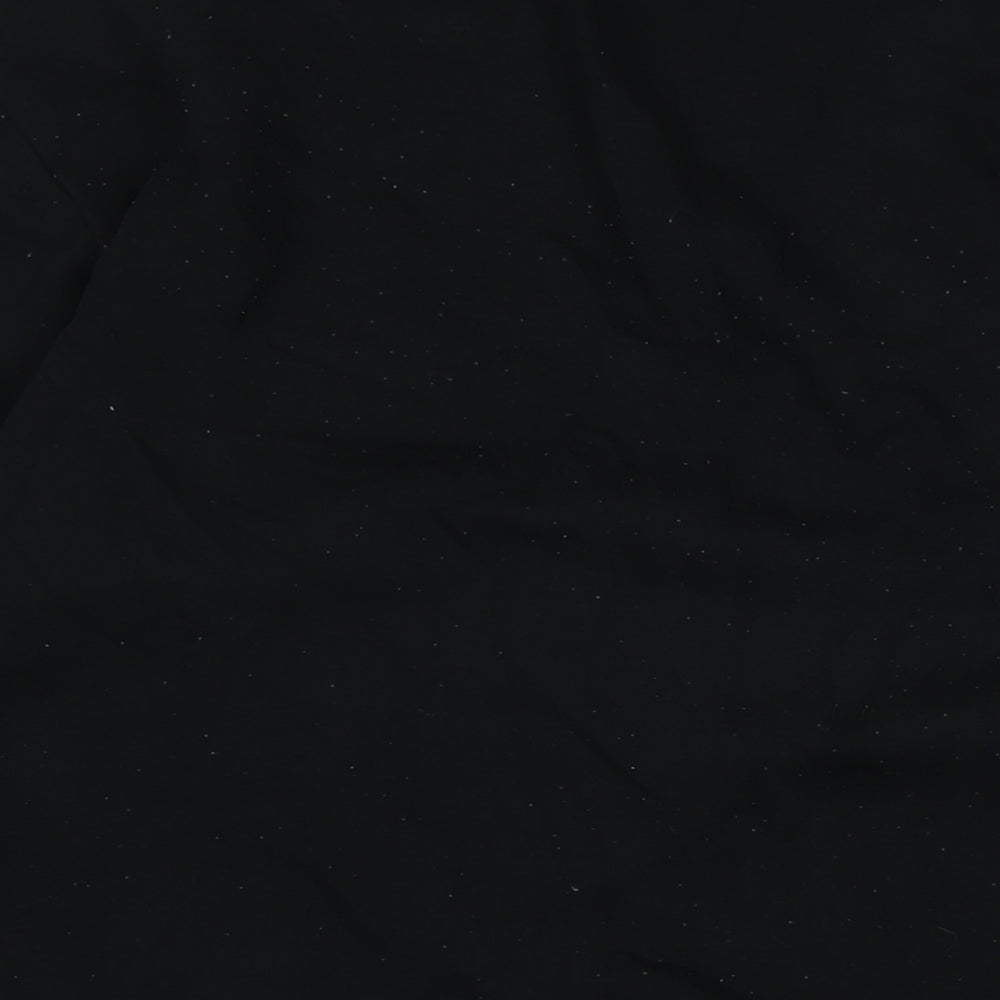 H&M Mens Black Polyester Pullover Sweatshirt Size M