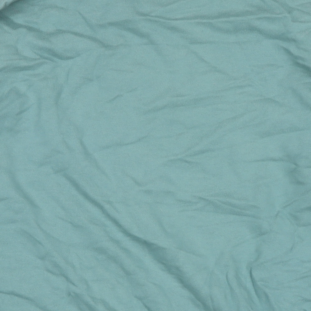 Marks & Spencer Womens Blue Cotton Pullover Sweatshirt Size M