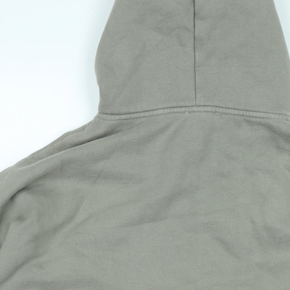 Sl'oy Womens Beige Polyester Pullover Hoodie Size M