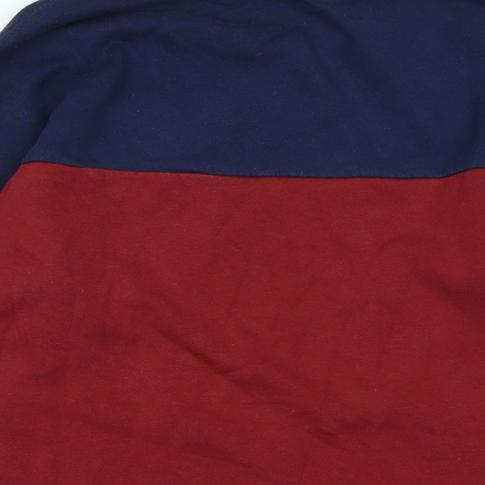 H&M Boys Blue Polyester Pullover Sweatshirt Size 14 Years