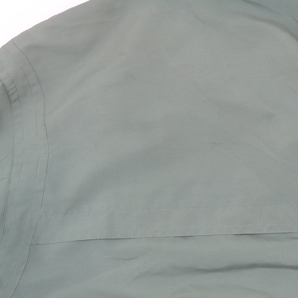 Dannimac Womens Green Jacket Coat Size 16 Zip