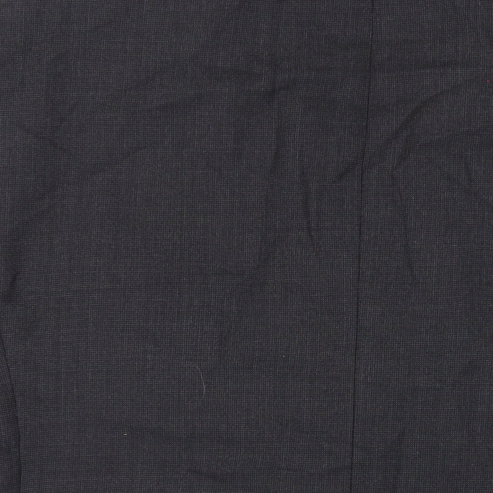 Marks & Spencer Mens Black Wool Jacket Suit Jacket Size 46 Regular