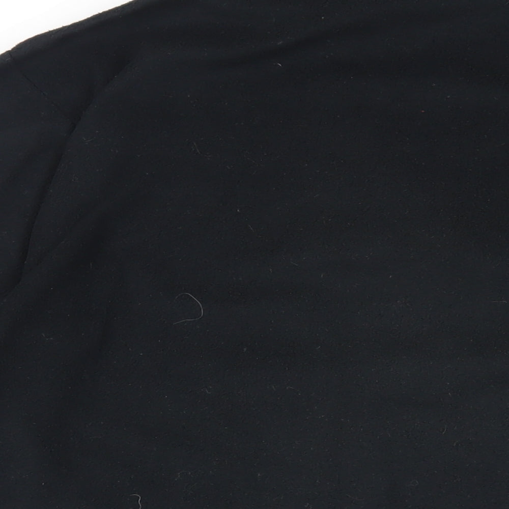 SCANDA Mens Black Polyester Pullover Sweatshirt Size L