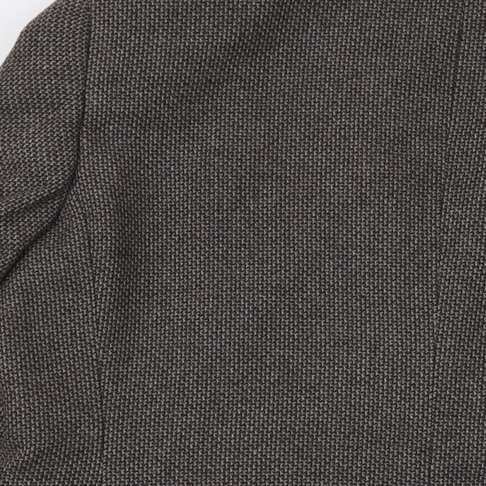 Marks & Spencer Mens Brown Wool Jacket Suit Jacket Size 44 Regular