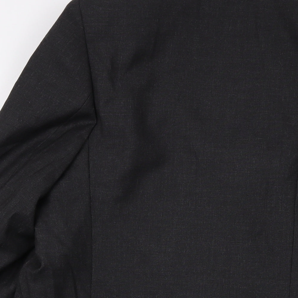 Marks & Spencer Mens Grey Polyester Jacket Suit Jacket Size 48 Regular