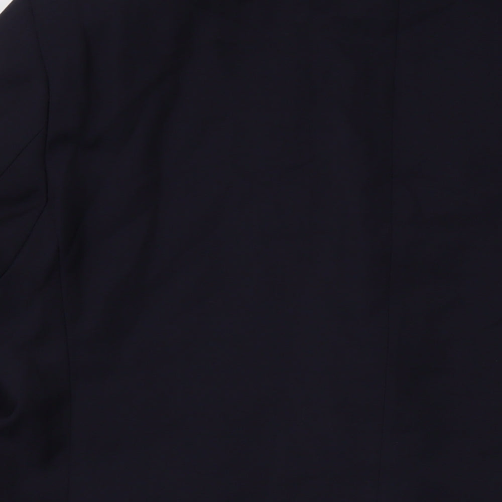 Marks & Spencer Mens Blue Wool Jacket Suit Jacket Size 44 Regular