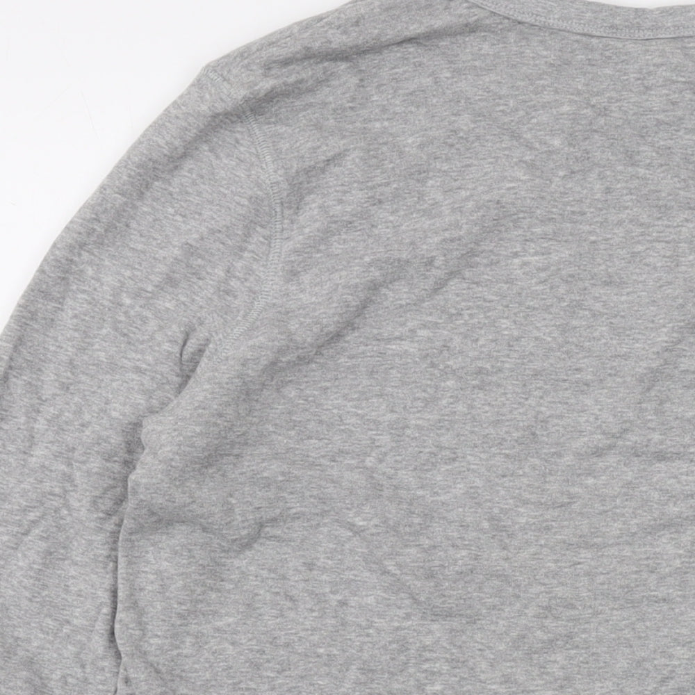 H&M Mens Grey Cotton Pullover Sweatshirt Size M