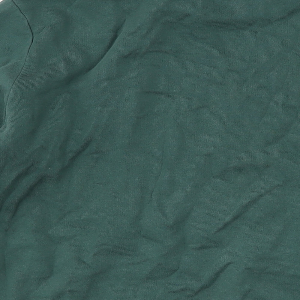 ASOS Mens Green Cotton Pullover Sweatshirt Size M