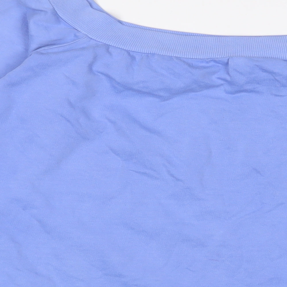 NEXT Womens Blue Cotton Pullover Sweatshirt Size L Pullover