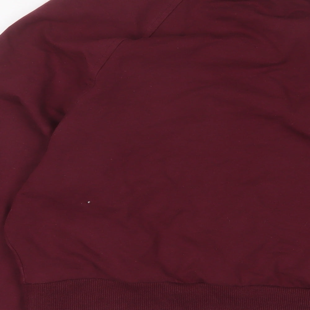 Myprotein Womens Red Cotton Pullover Sweatshirt Size M Pullover - Logo