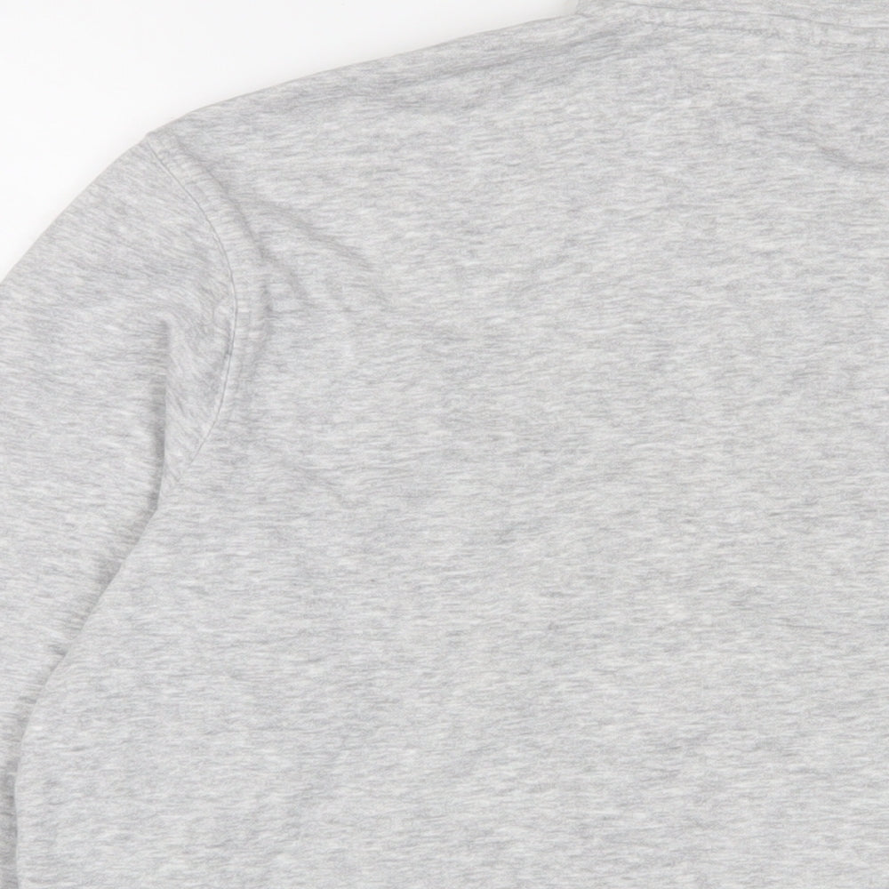 H&M Mens Grey Cotton Pullover Sweatshirt Size M