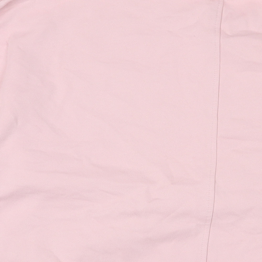In other words Womens Pink Cotton Pullover Sweatshirt Size M Pullover